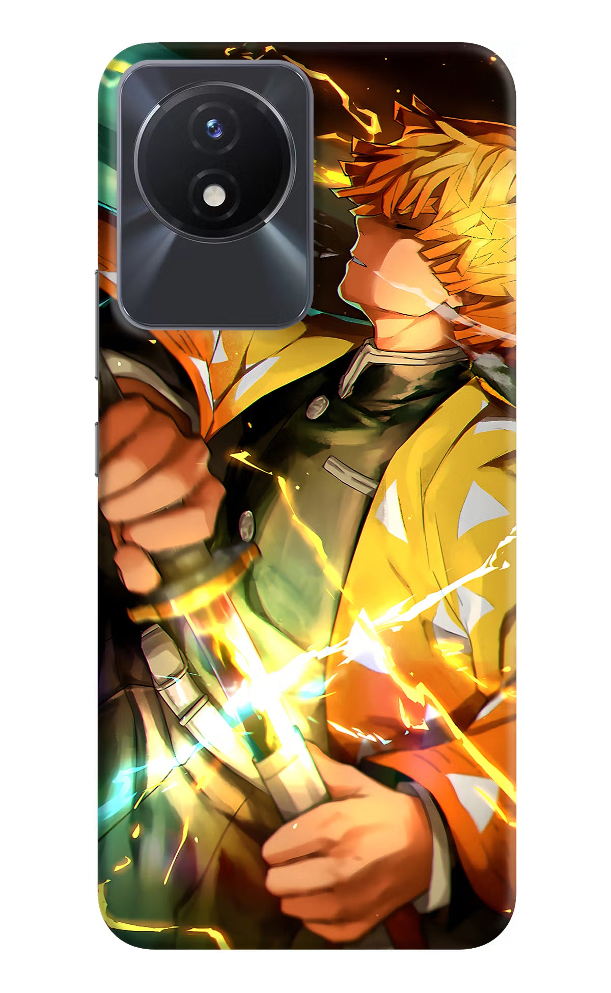Demon Slayer Vivo Y02/Y02T Hard Case Back Cover by Casekaro