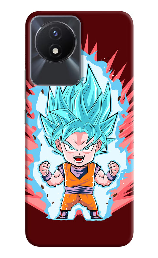 Goku Little Vivo Y02/Y02T Hard Case Back Cover by Casekaro