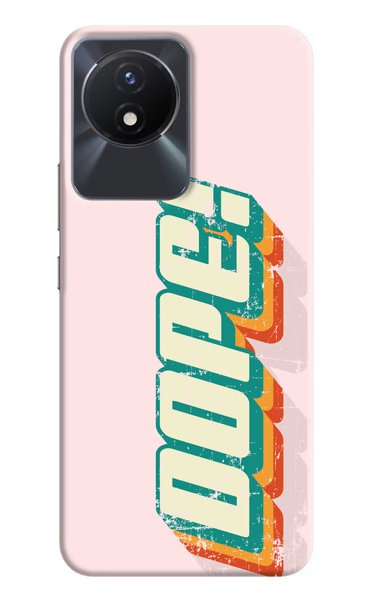 Dope Vivo Y02/Y02T Hard Case Back Cover by Casekaro