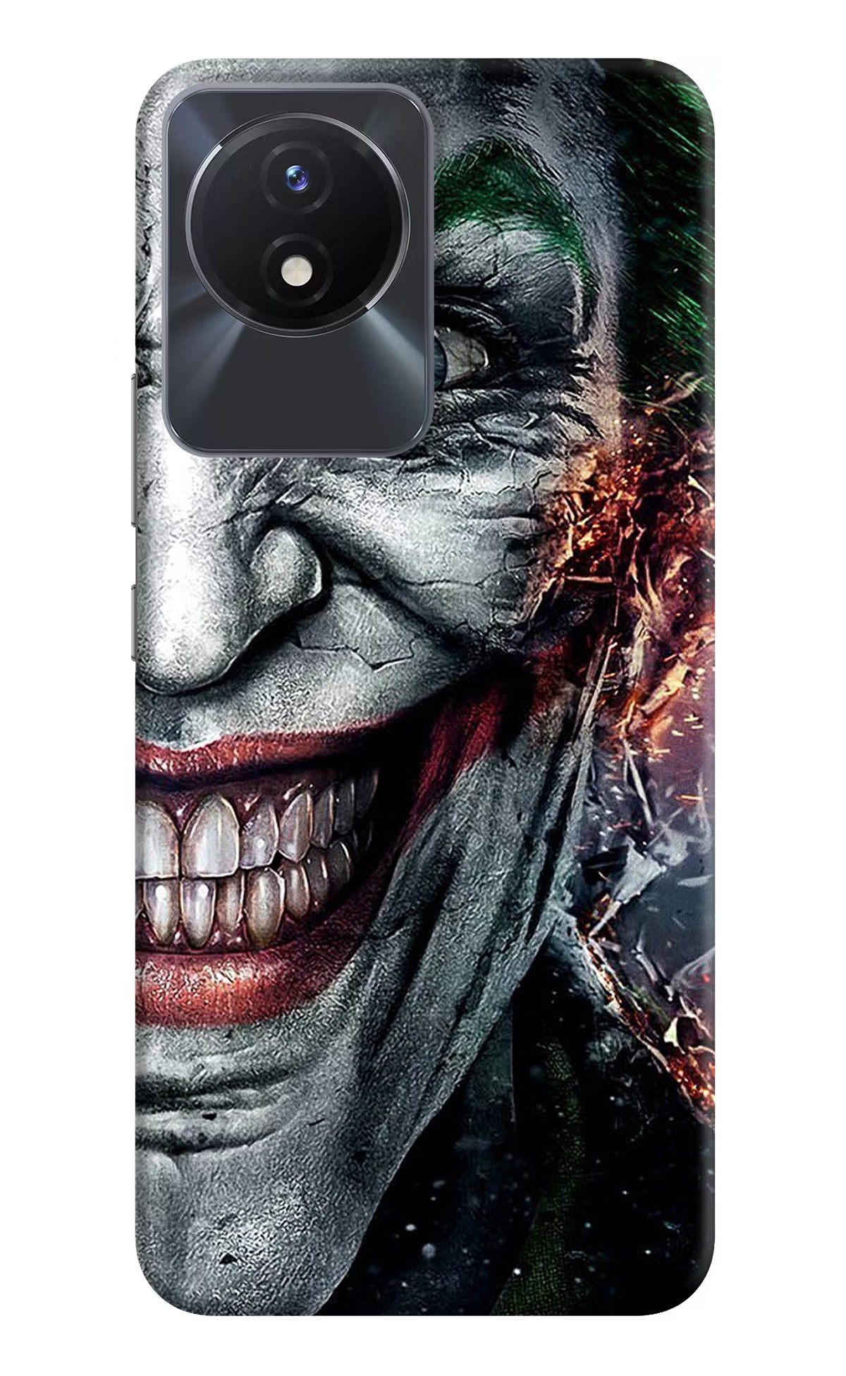 Joker Cam Vivo Y02/Y02T Hard Case Back Cover by Casekaro