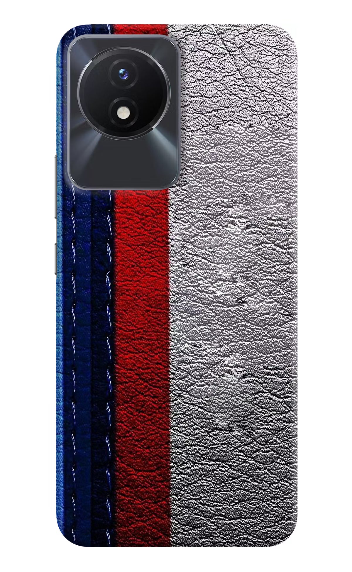BMW Stripes Vivo Y02/Y02T Hard Case Back Cover by Casekaro