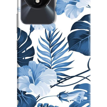 Fabric Art Vivo Y02/Y02T Hard Case Back Cover by Casekaro