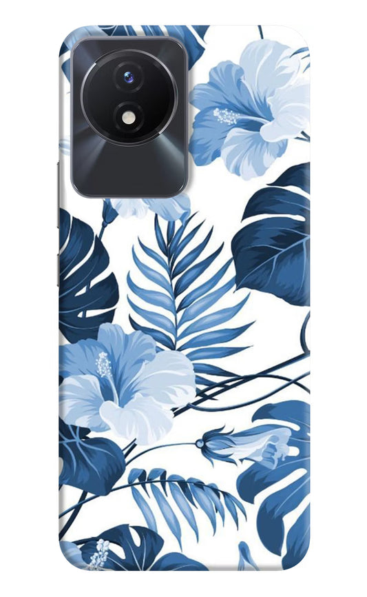 Fabric Art Vivo Y02/Y02T Hard Case Back Cover by Casekaro