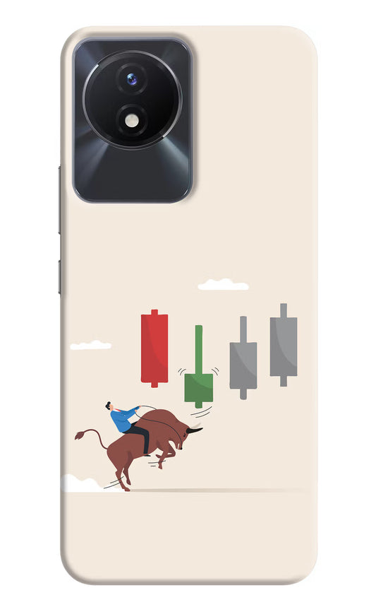 Bull Trading Momentum Vivo Y02/Y02T Hard Case Back Cover by Casekaro