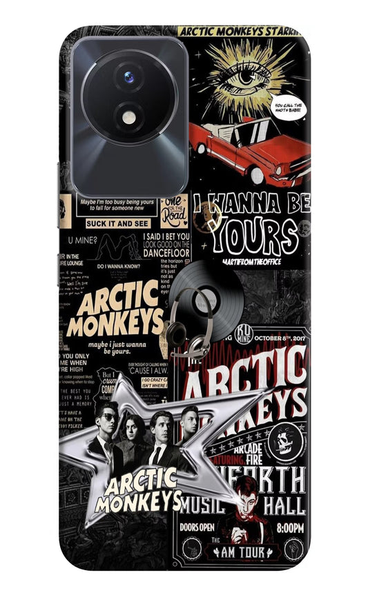 Arctic Monkeys Vivo Y02/Y02T Hard Case Back Cover by Casekaro