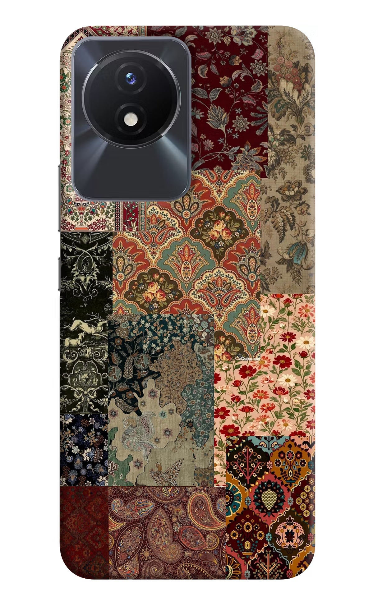 Desi Print Vivo Y02/Y02T Hard Case Back Cover by Casekaro