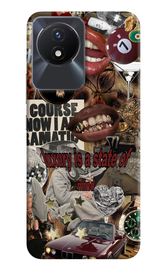 Luxury Vivo Y02/Y02T Hard Case Back Cover by Casekaro