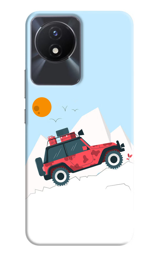 Mountain Trail Beast Vivo Y02/Y02T Hard Case Back Cover by Casekaro