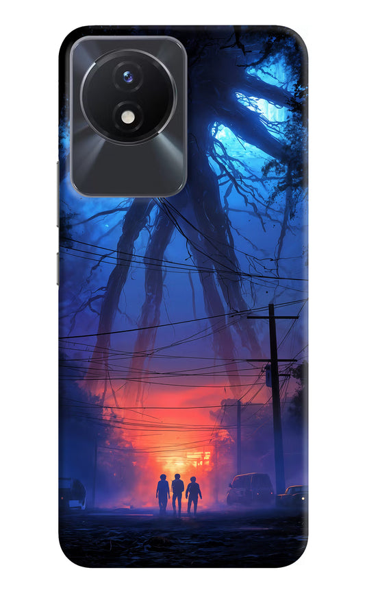 Ordinary Things Shadow Vivo Y02/Y02T Hard Case Back Cover by Casekaro