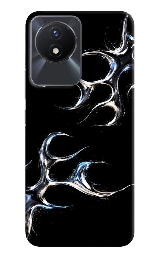 Chrome Tribal Vivo Y02/Y02T Hard Case Back Cover by Casekaro