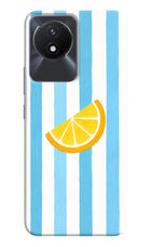 Summer Lemon Vivo Y02/Y02T Hard Case Back Cover by Casekaro