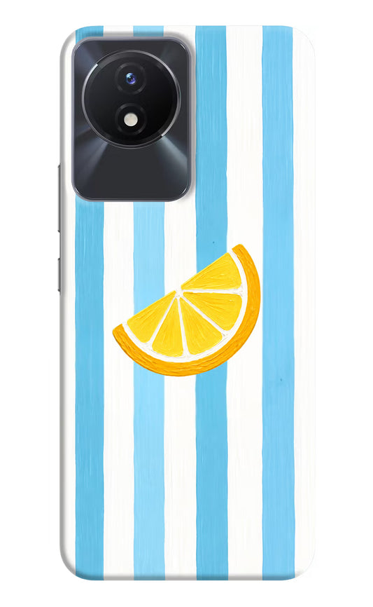 Summer Lemon Vivo Y02/Y02T Hard Case Back Cover by Casekaro
