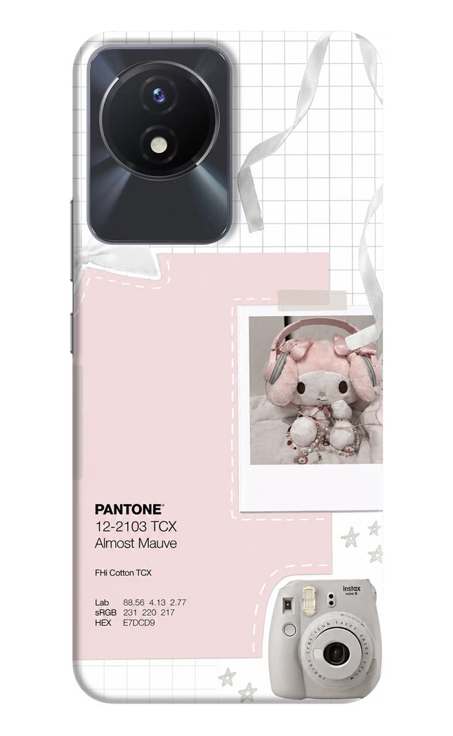 Pantone Asthetic Vivo Y02/Y02T Hard Case Back Cover by Casekaro