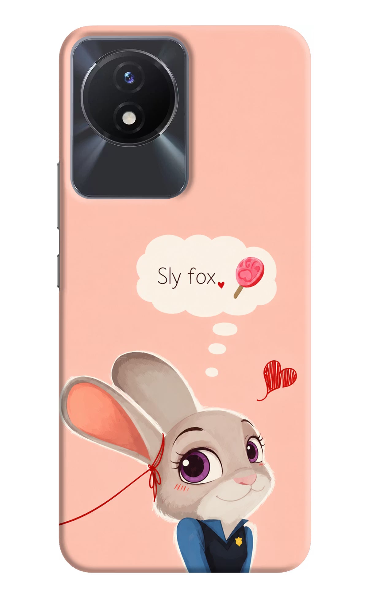 Judy Charm Vivo Y02/Y02T Back Cover