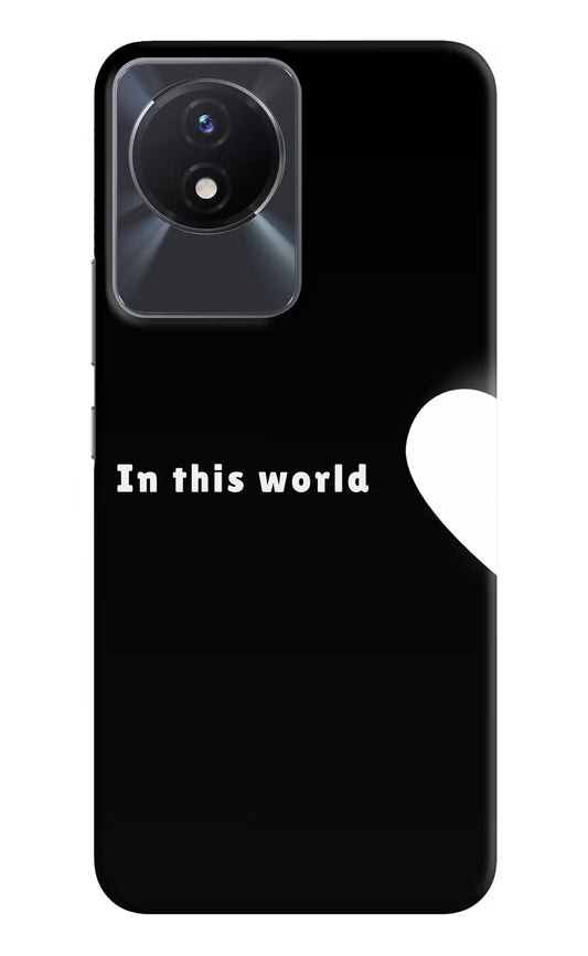 This World Vivo Y02/Y02T Back Cover