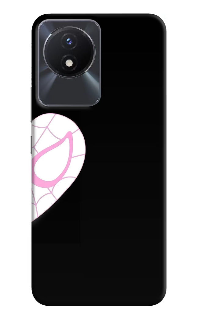 Gwen Mask Vivo Y02/Y02T Hard Case Back Cover by Casekaro