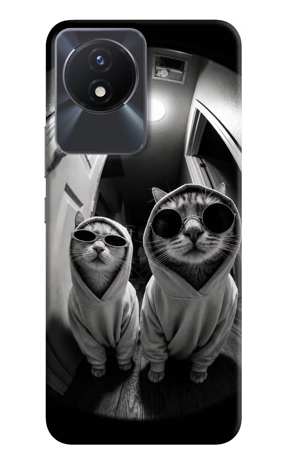 Hood Cats Vivo Y02/Y02T Back Cover