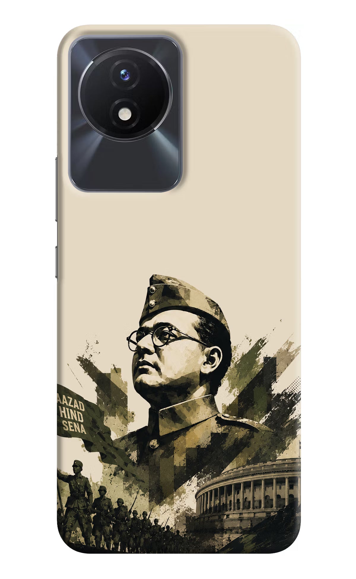 Netaji Rising Vivo Y02/Y02T Back Cover