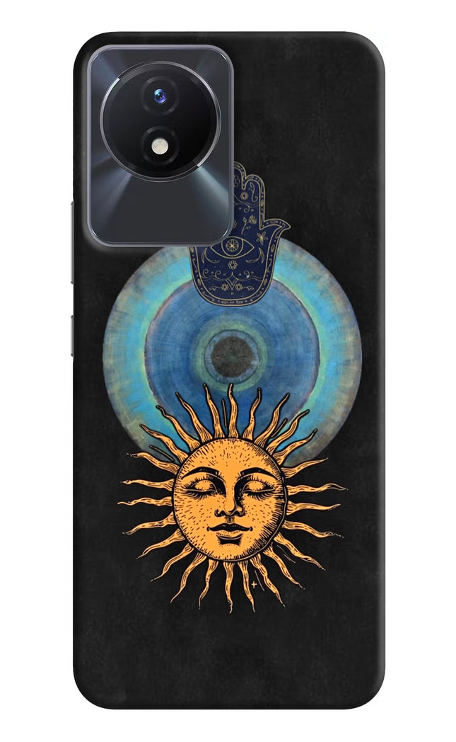 Divine Sun Vivo Y02/Y02T Hard Case Back Cover by Casekaro