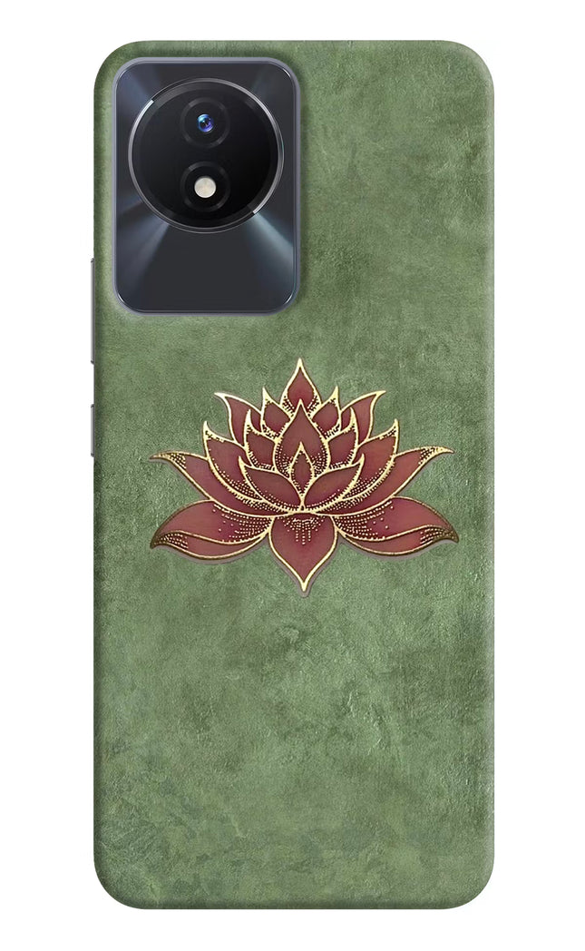 Lotus Grace Vivo Y02/Y02T Hard Case Back Cover by Casekaro
