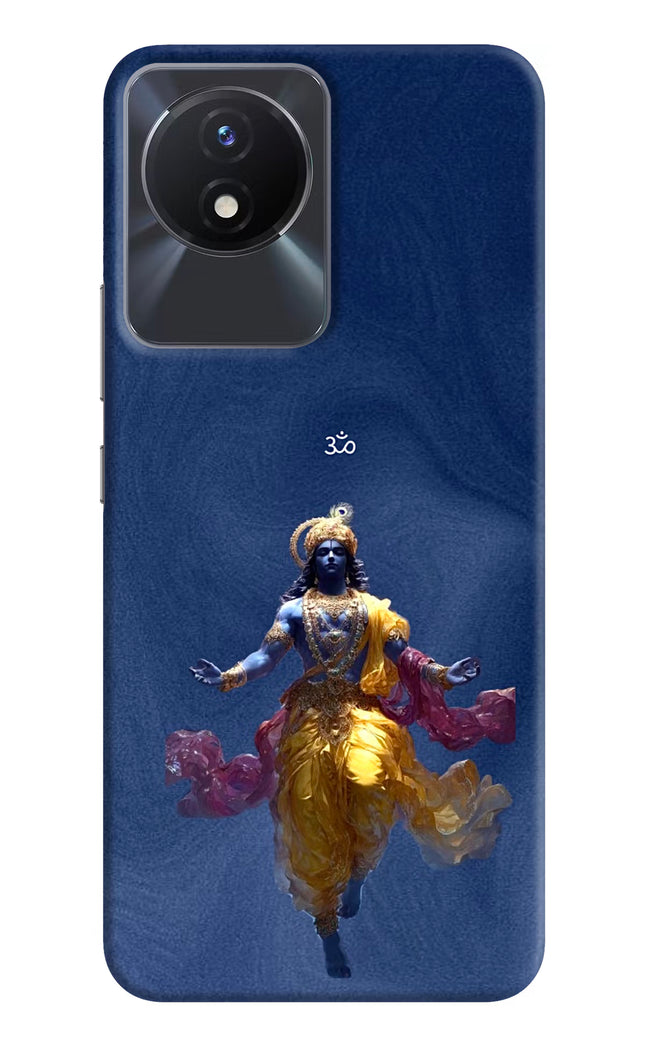 Cosmic Krishna Vivo Y02/Y02T Hard Case Back Cover by Casekaro