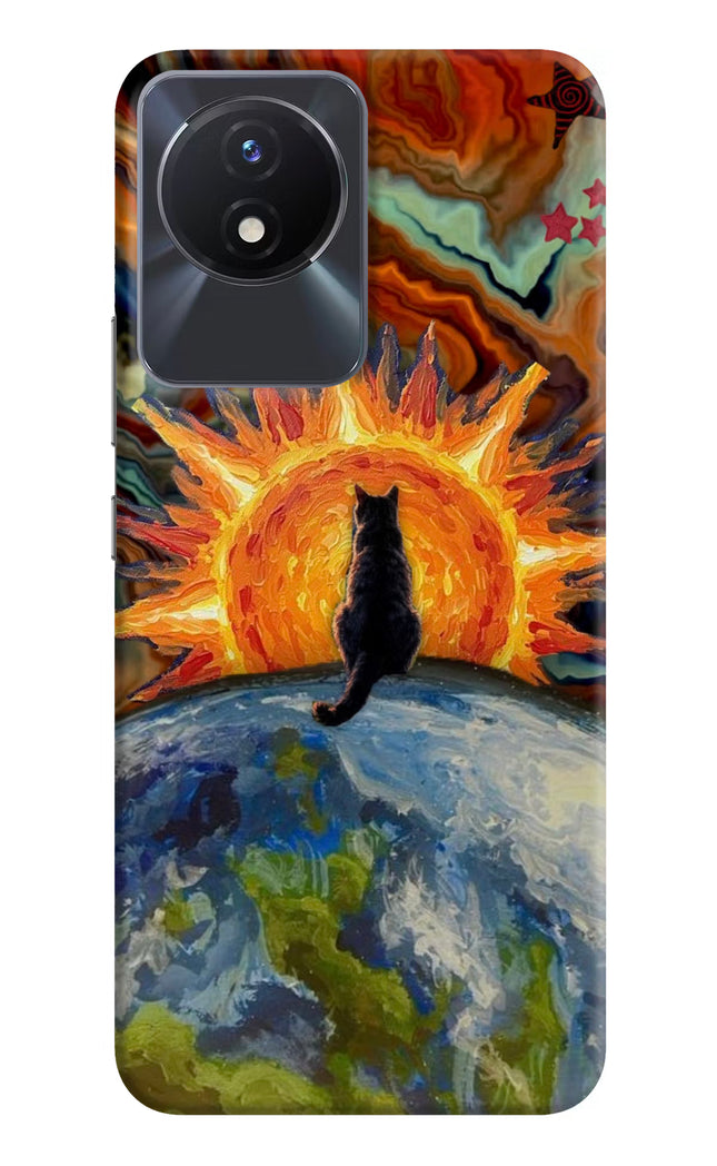 Sunrise Beyond Vivo Y02/Y02T Hard Case Back Cover by Casekaro