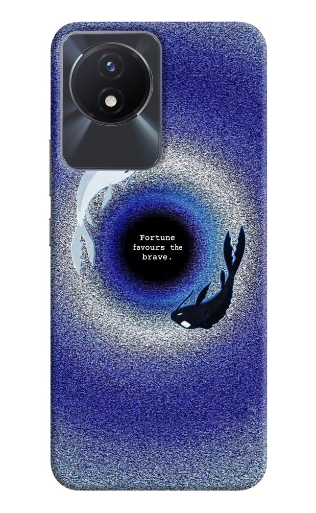 Dark Koi Vivo Y02/Y02T Hard Case Back Cover by Casekaro