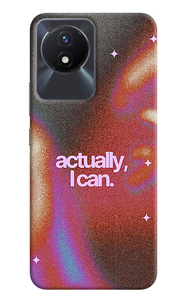 Pink Aura Vivo Y02/Y02T Hard Case Back Cover by Casekaro