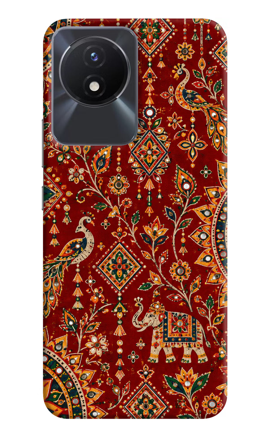 Laal Riwaaz Vivo Y02/Y02T Back Cover, Hard case