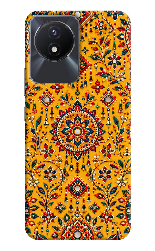 Sunlit Aura Vivo Y02/Y02T Hard Case Back Cover by Casekaro