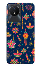 Festive Pop Vivo Y02/Y02T Hard Case Back Cover by Casekaro