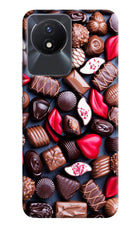 Chocolates Vivo Y02/Y02T Pop Case by Casekaro