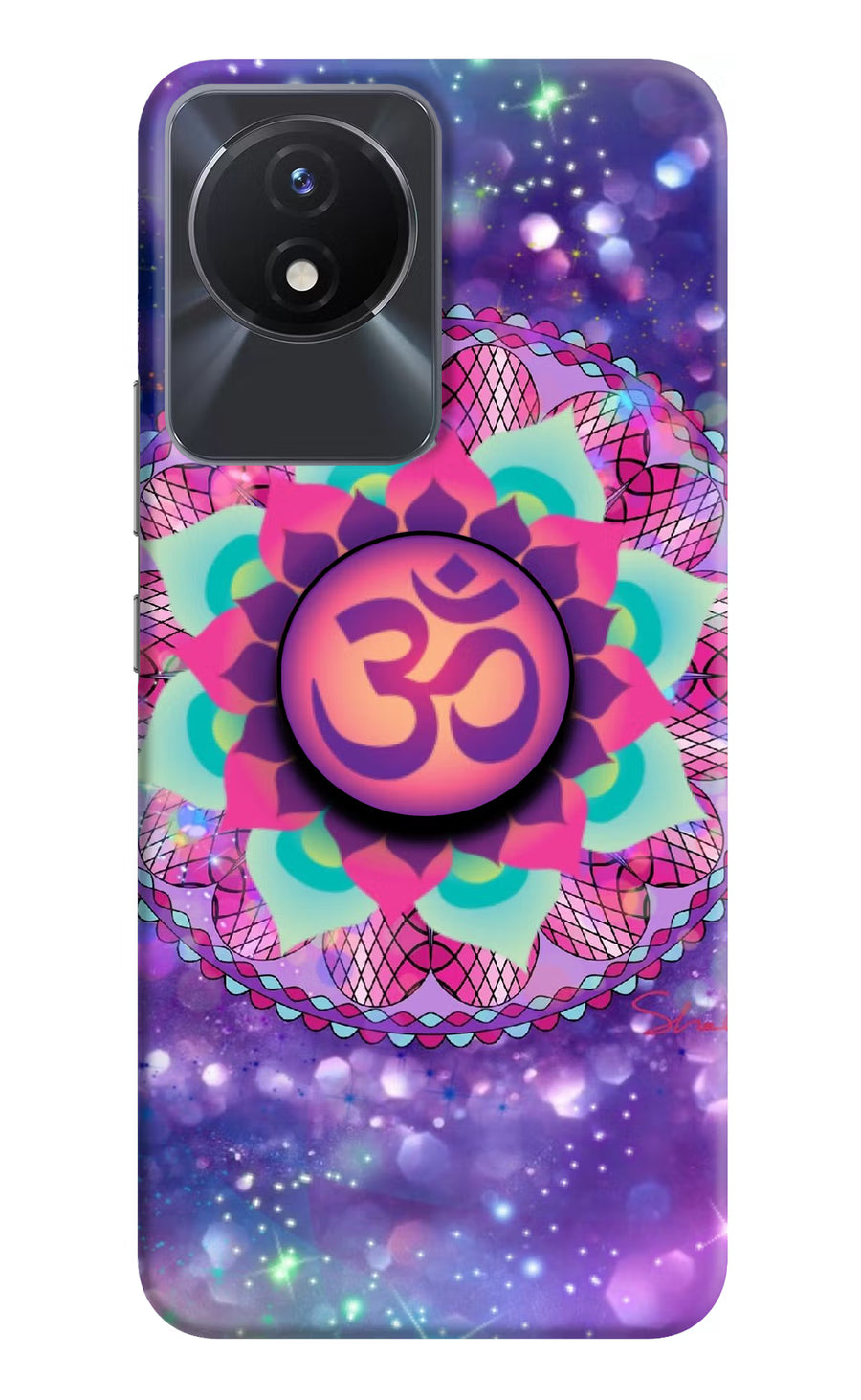 Om Purple Vivo Y02/Y02T Pop Case, Hard case