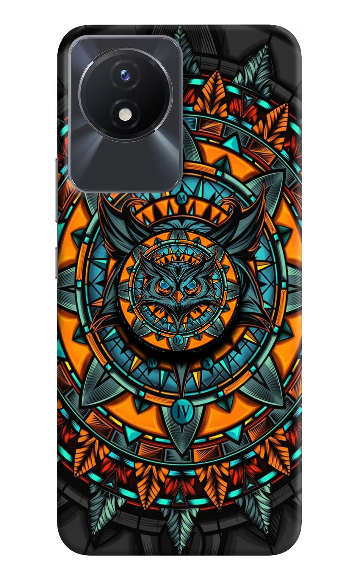 Angry Owl Vivo Y02/Y02T Pop Case by Casekaro