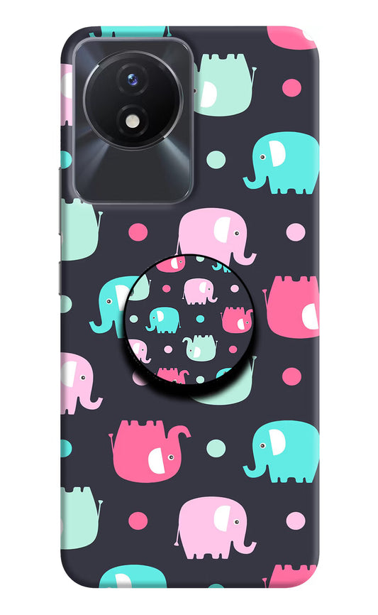 Baby Elephants Vivo Y02/Y02T Pop Case by Casekaro