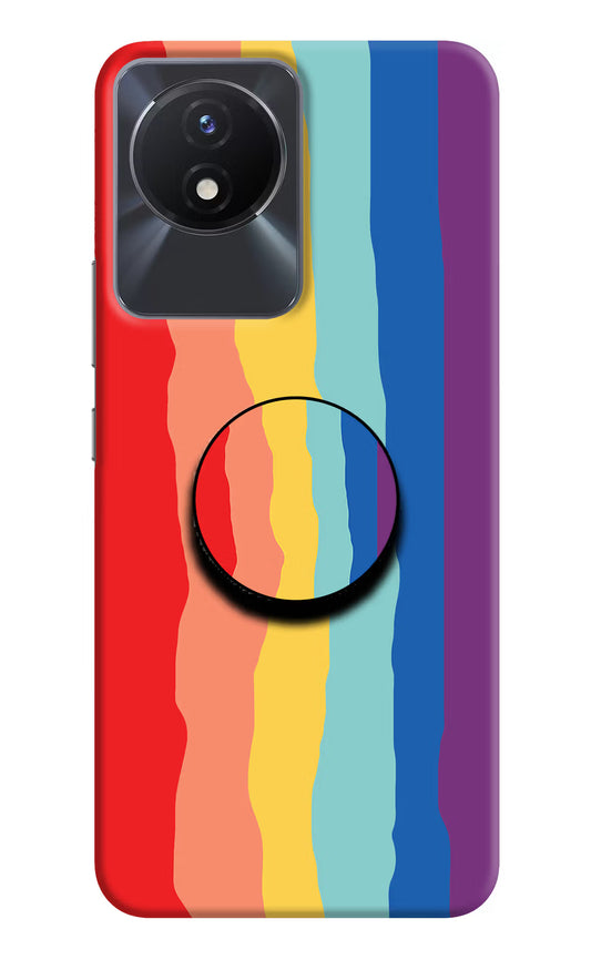 Rainbow Vivo Y02/Y02T Pop Case by Casekaro
