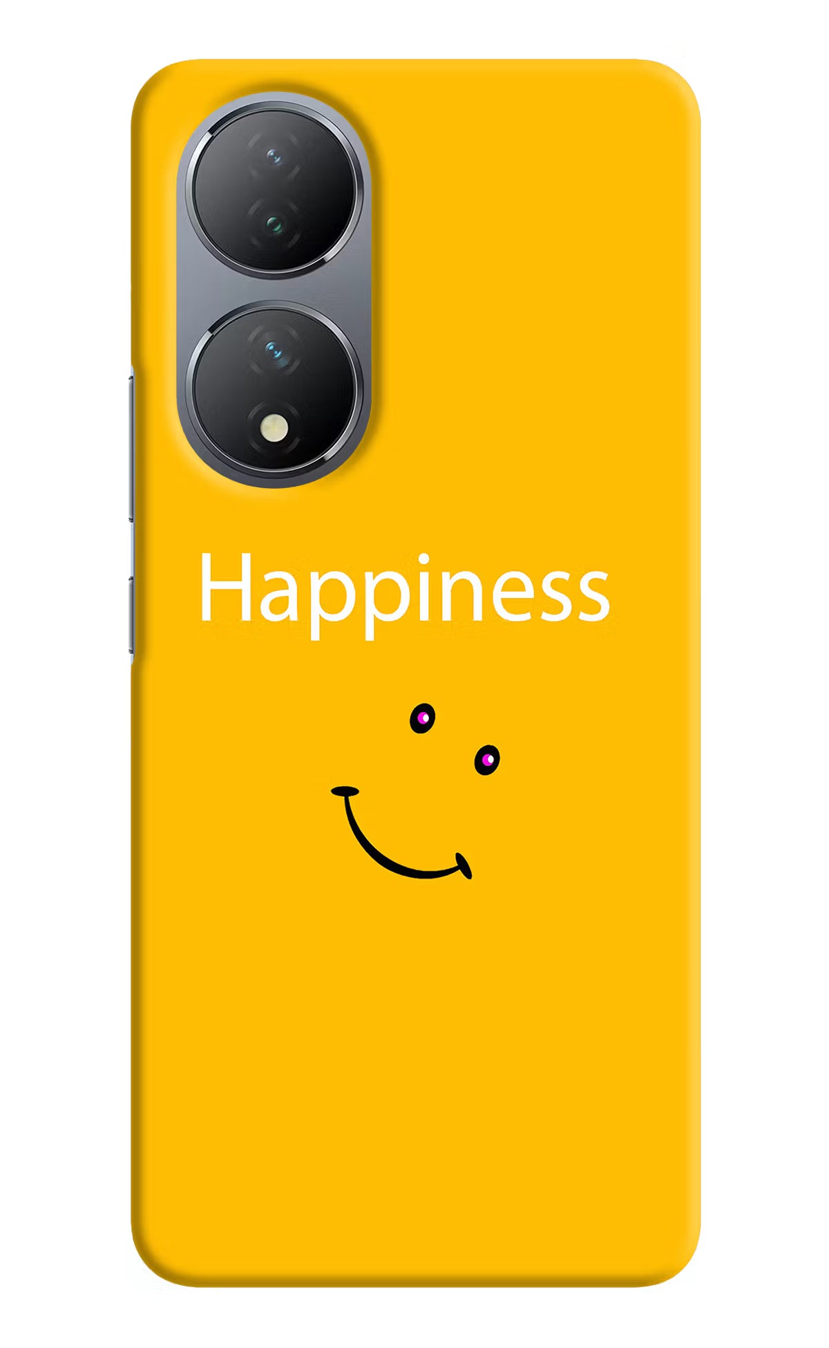 Happiness With Smiley Vivo Y100 Hard Case Back Cover by Casekaro