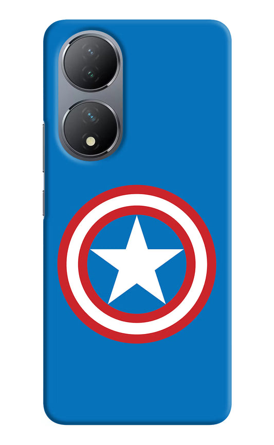 Captain America Logo Vivo Y100 Hard Case Back Cover by Casekaro