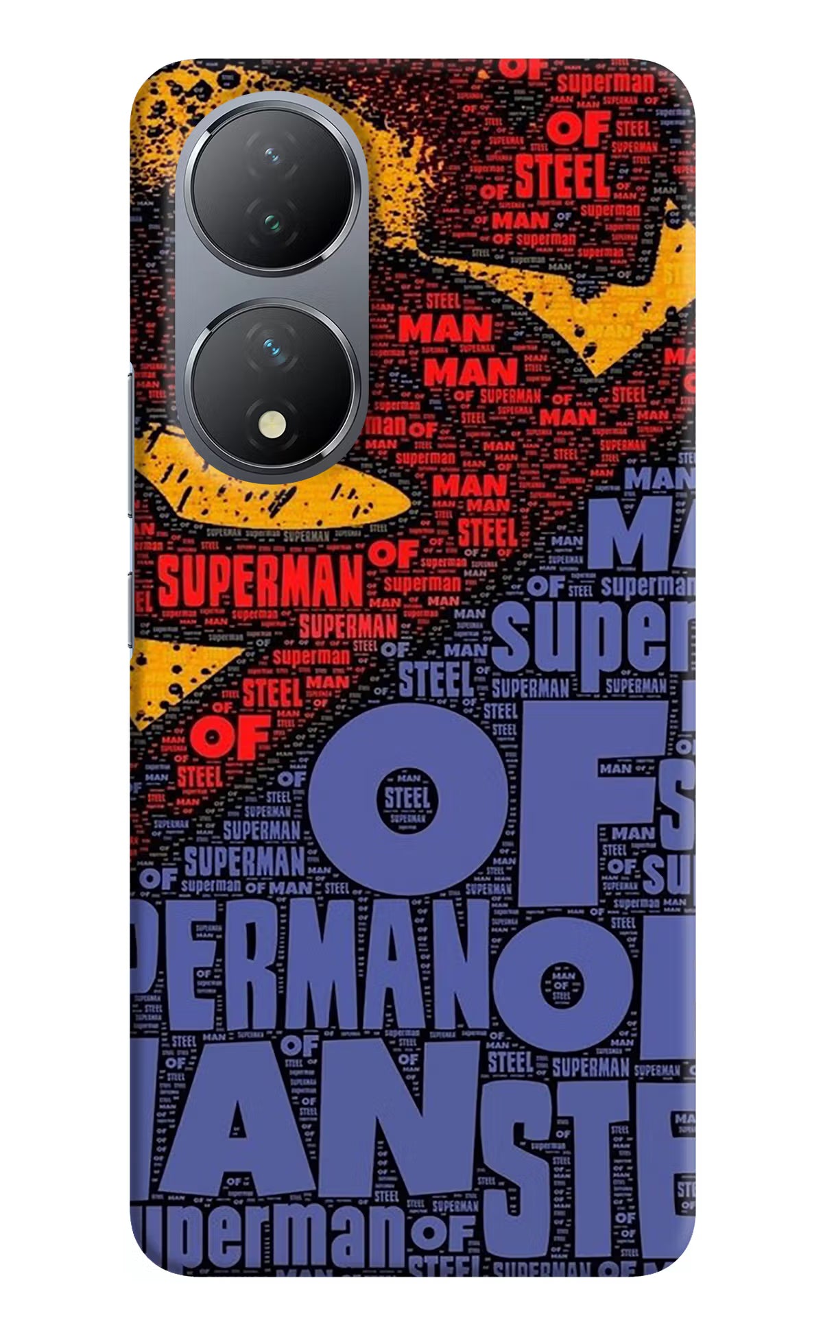 Superman Vivo Y100 Hard Case Back Cover by Casekaro