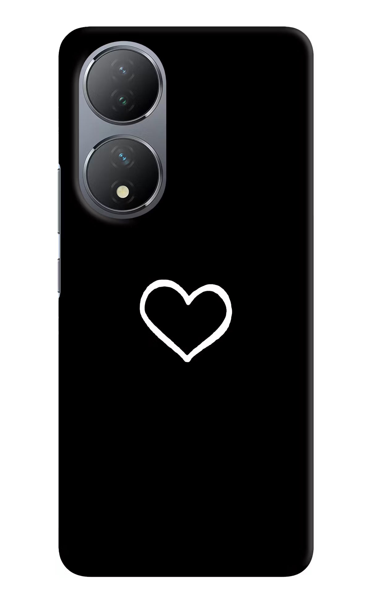 Heart Vivo Y100 Hard Case Back Cover by Casekaro
