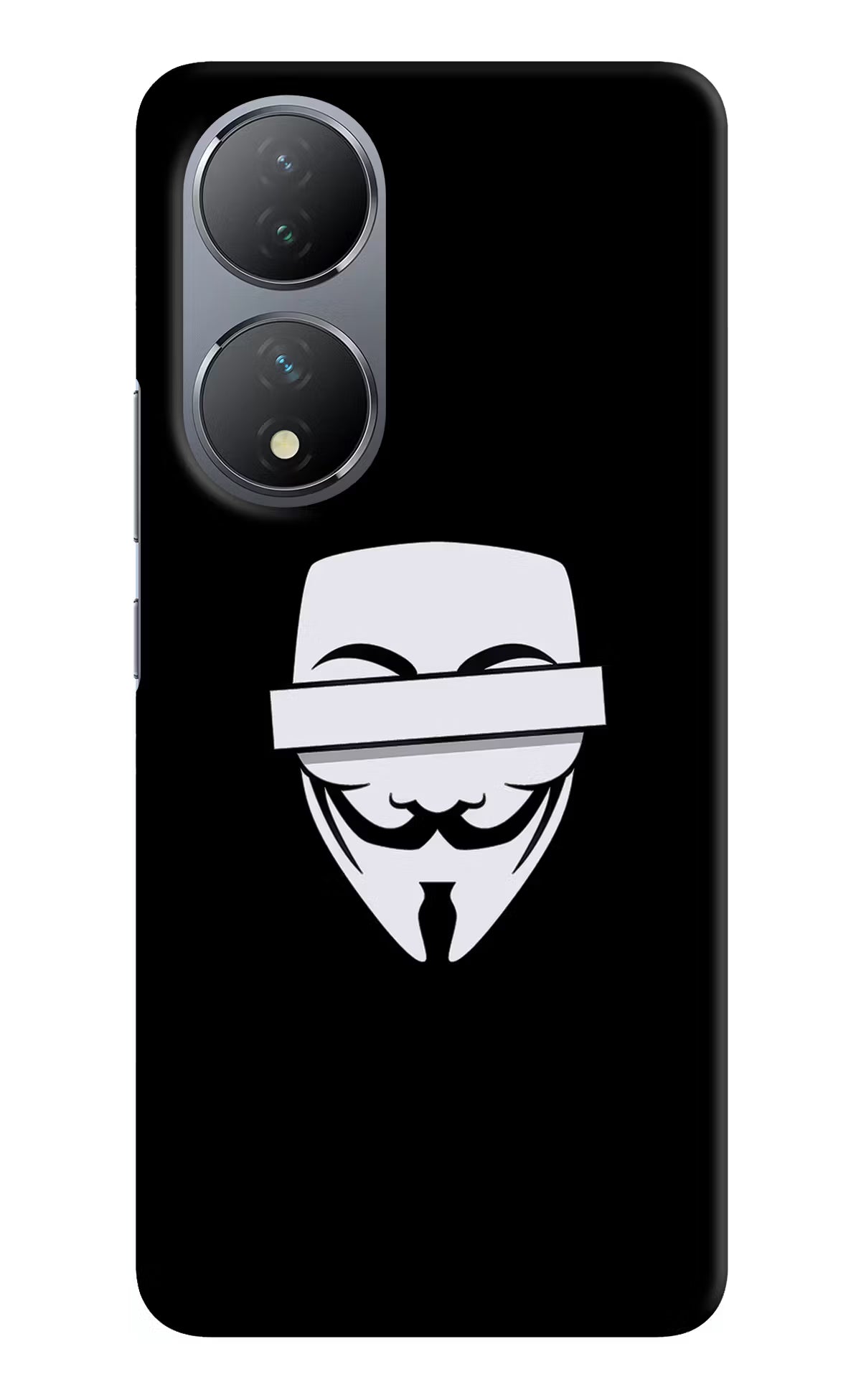 Anonymous Face Vivo Y100 Hard Case Back Cover by Casekaro