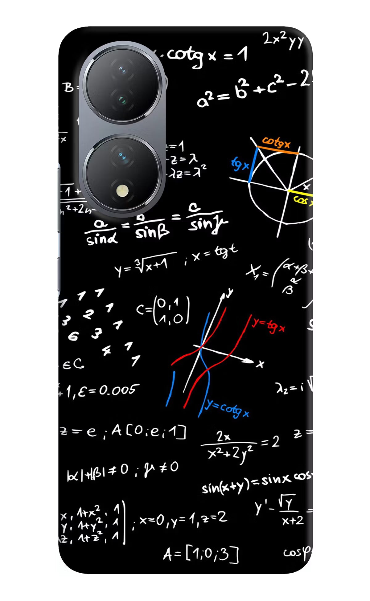 Mathematics Formula Vivo Y100 Hard Case Back Cover by Casekaro