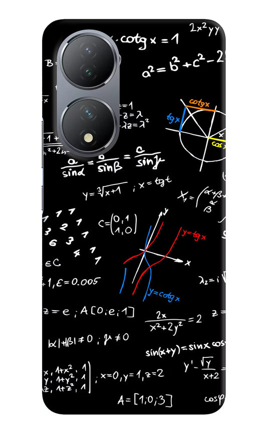 Mathematics Formula Vivo Y100 Hard Case Back Cover by Casekaro