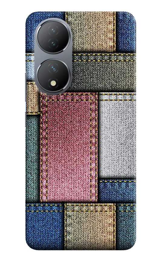 Multicolor Jeans Vivo Y100 Hard Case Back Cover by Casekaro