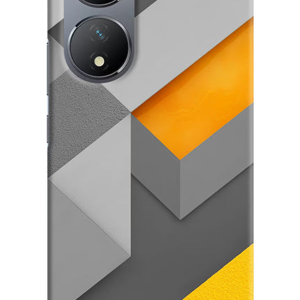 Abstract Vivo Y100 Hard Case Back Cover by Casekaro