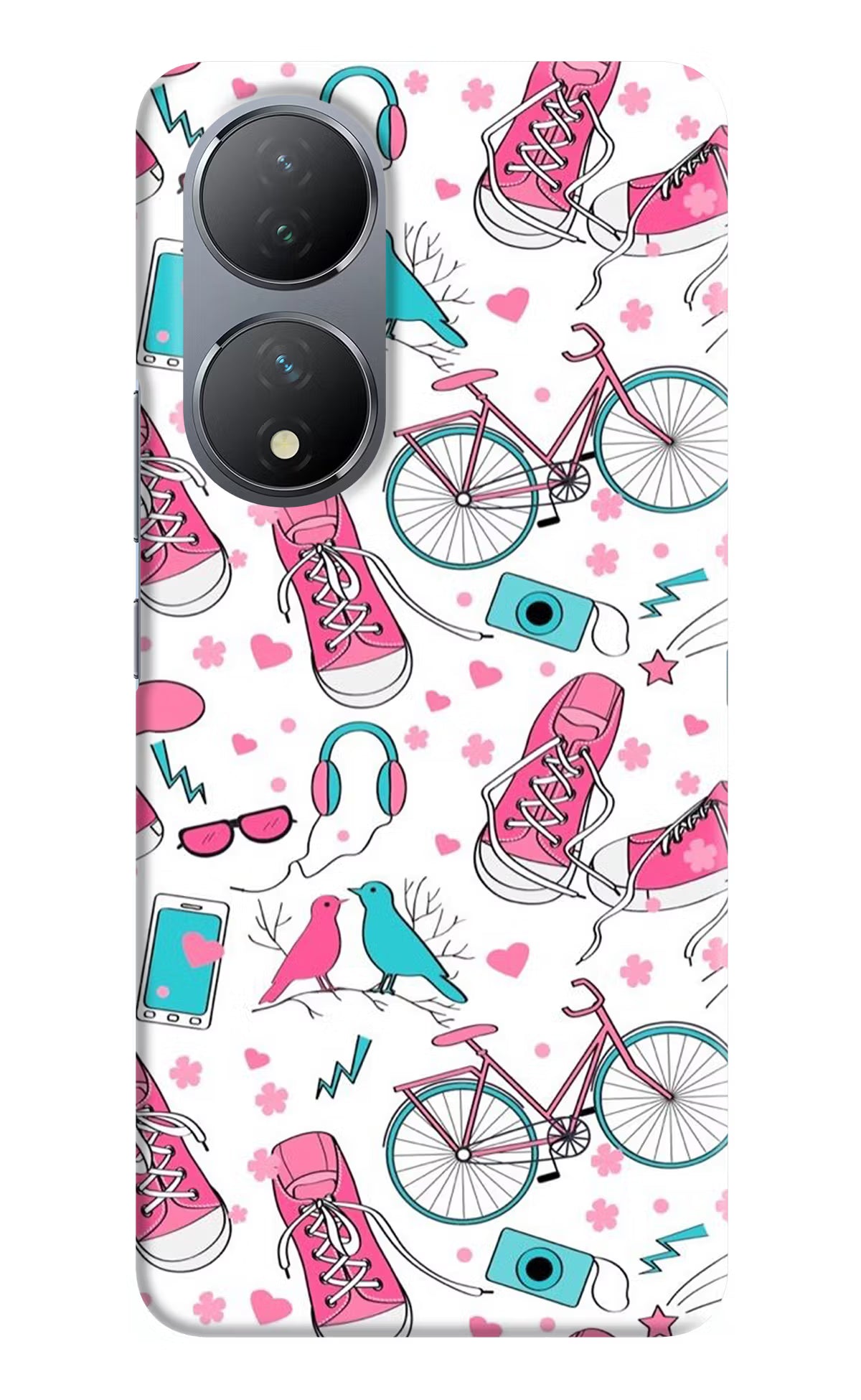 Artwork Vivo Y100 Hard Case Back Cover by Casekaro