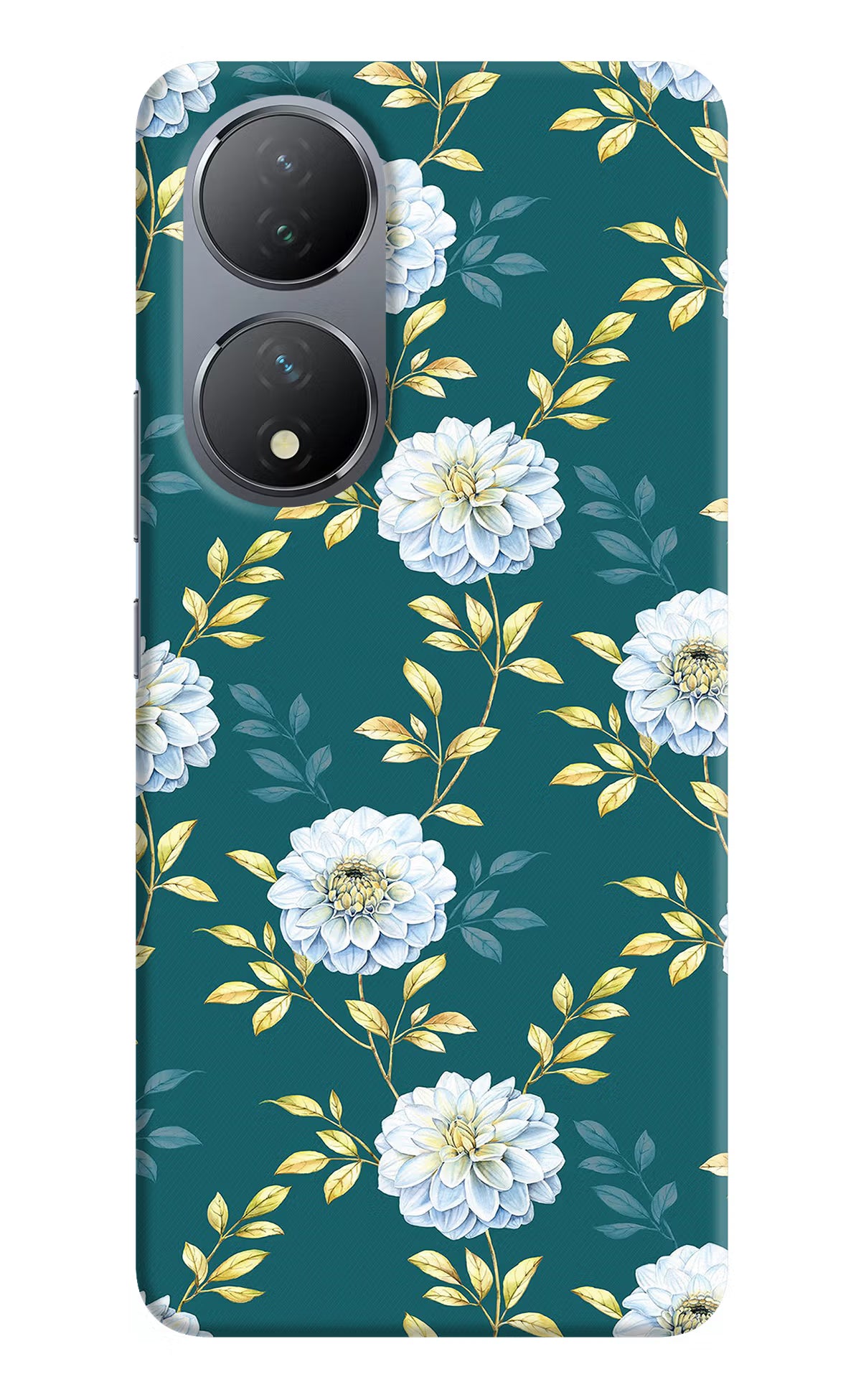 Flowers Vivo Y100 Hard Case Back Cover by Casekaro