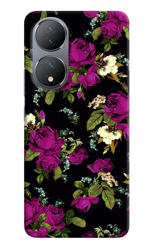 Flowers Vivo Y100 Hard Case Back Cover by Casekaro