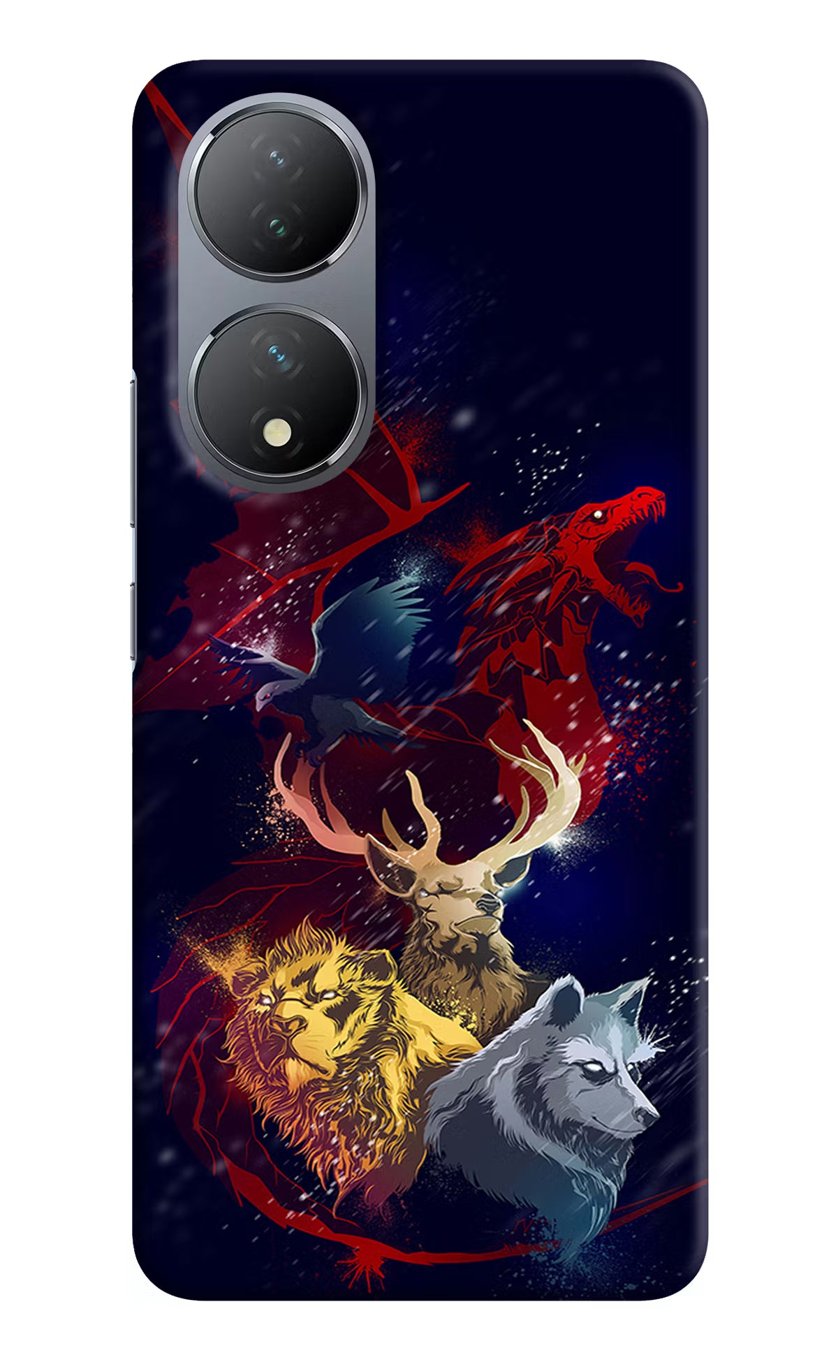 Game Of Thrones Vivo Y100 Hard Case Back Cover by Casekaro