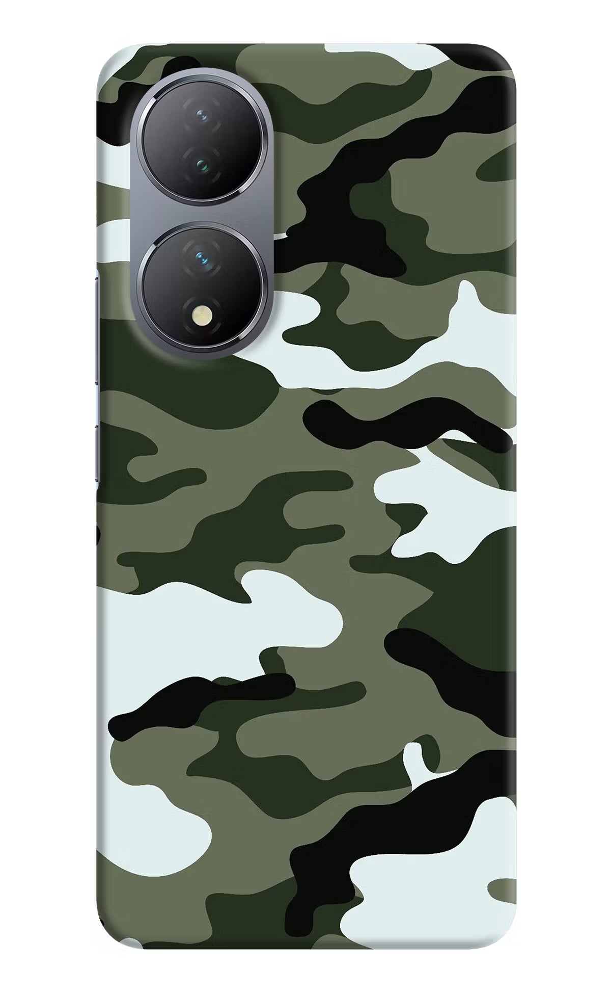 Camouflage Vivo Y100 Hard Case Back Cover by Casekaro